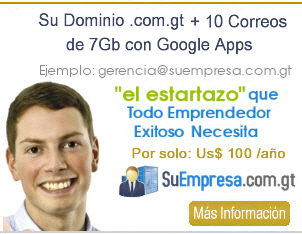 registro de dominio .gt con correos de google apps