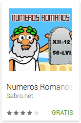 Android APP Juego Numeros Romanos