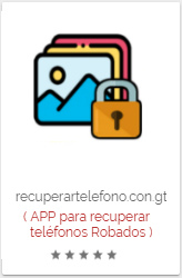 APP para recuperar telefonos robados o extraviados