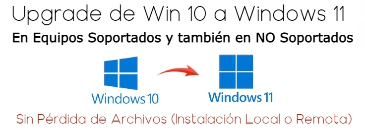 instalacion de windows 11 en equipos no soportados