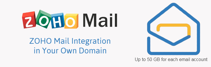 ZOHO Mail integration service on your own Domain